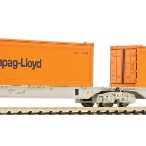 825313 Fleischmann AAE. Doppeltragwagen "Hapag-Lloyd"