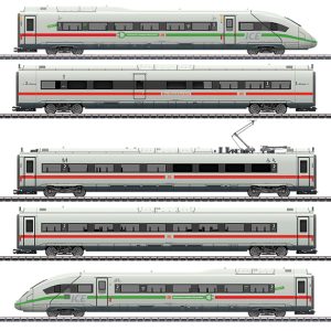 39716 Marklin,  ICE-4  412/812 met gruner streifen,5 tlg.  mfx digital m/sound HO.