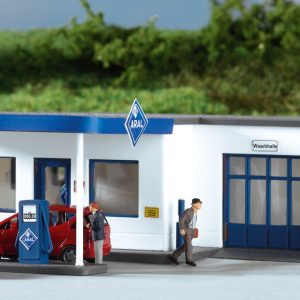 61827 Piko  Tankstelle ARAL , benzinestation HO.