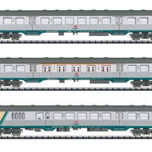 18263 Minitrix DB-AG. wagonset "Silberlinge" MHI  packung N-spur