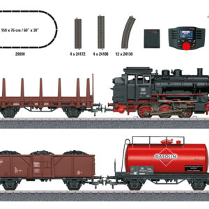 29890 Marklin , DB. Digitale startset m/BR. 89.0 en 3 goed. wagens en MS.