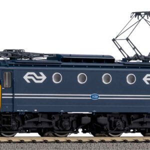 21664 NS. E-lok serie 1100  blauw/geel m/botsneus   incl. DCC decoder m/sound, N.spoor