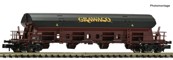 6660101  Fleischmann  DB. Schwenkdachwagen "GRAWALCO"  4-ass.  N-spoor