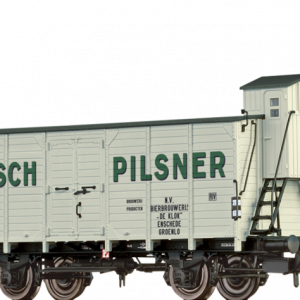 67458 N. NS.Gesloten Goed.wagen "GROLSCH PILSNER" m/hoog remhuis
