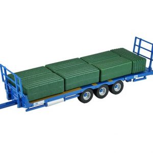 43218 Kane Bale Trailer  m/balen  1:32