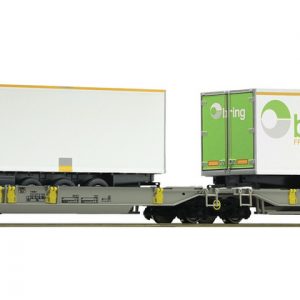 825006 N. AAE.NL. Dubbele draagwagen m/Bring trailers