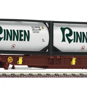 825054 N- AAE.  Containerdraagwagen m/cont. "RINNEN "