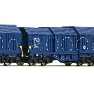 838825 NS. 3-delige telescoop haubenwagen  Shimmns  blauw  N-spo