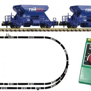 931301 N. NS. Startset diesellok m/Pro-Rail schotterwagens