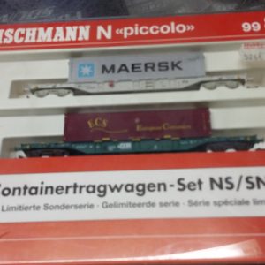 998246 NS/SNCB Containerwagenset "Maersk-ECS"