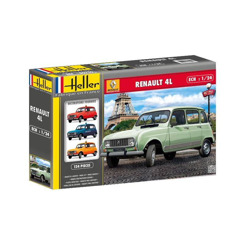 80759  Renault 4 GTL  1:24 kit