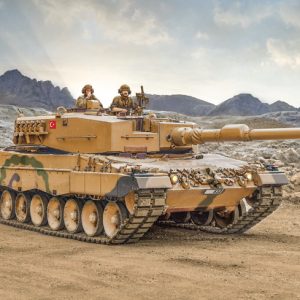 6559 Leopard tank 2-A-4 kit, decals 5 versions 1:35