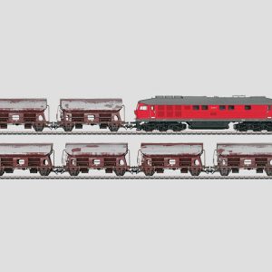 26551 DB. Goederentrein "Kalktransport" lok BR. 232 m- 6 kalkwag