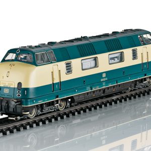 37807 DB. Diesellok V-200  blauw/beige, mfx-digital m/sound MHI-