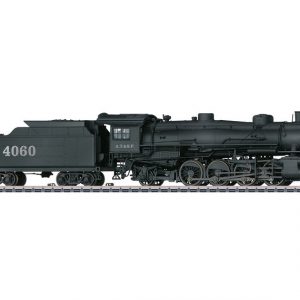 37935 A.T.&.S.F. stoomlok m/tender "Midado"  mfx-digital m/sound