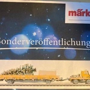 39942 DB-AG.  Unimog m/kerstboom transpor  2-wege mfx-digital m/