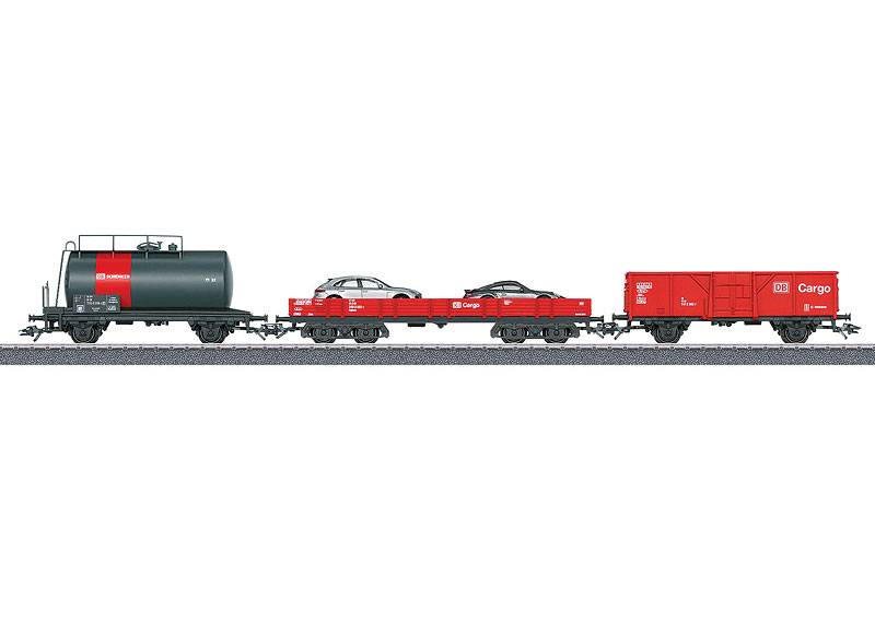 44504 DB-Cargo  goederenwagonset  3-delig