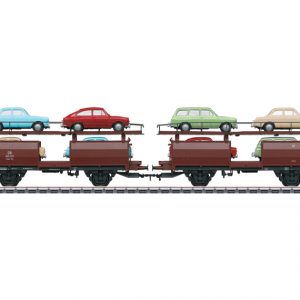 46127 DB. Autotransportwagon Laae  met 8 VW/modellen