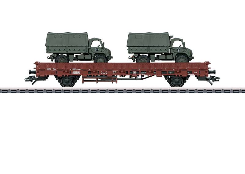 46936 DB. lagebak wagon kbs-443  m/2 unimog legerwagens  HO
