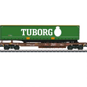 47113 AAE. taschenwagen "Tuborg"  m/trailer  HO
