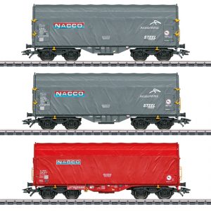 47224  NACCO , schuifhuifwagen Set