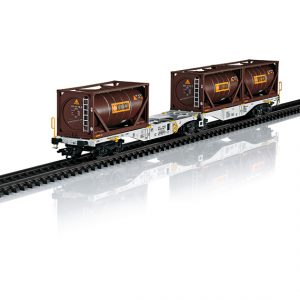 47802 AAE. dubbele containerdraagwagen "Bertschi"