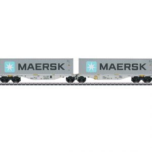 47803 AAE. Dubbele Container draagwagon Sggrss-80 "MAERSK"