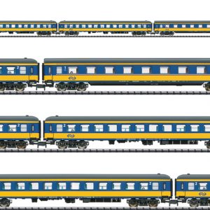 15547 NS. Sneltrein rijtuigset ICL  Avmz Bimz  3 stuks