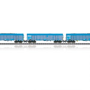15994 NS. goederenwagenset  "Houtvezel transport" 3 wagens