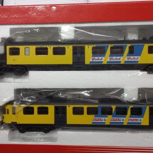 HR 2361R NS. treinset DC.  Mat'46  geel/grijs  "Grolsch/Spar" re