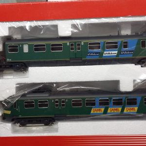 HR 2439C AC. NS. treinstel Mat'46  groen, met "Camel/Volkskrant"