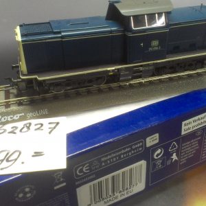 62827 DB. diesellok 212, blauw/beige  DCC.+ digitale koppl.