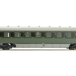 64998 NS. personenrijtuig Plan D, 3e klasse,  turkoois