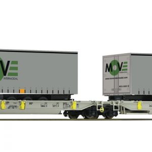 67404 AAE. Dubbele draagwagen m/2 trailers "MOVE"