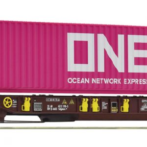 76234  AAE. Taschenwagen T-3 , m/ ONE  container HO