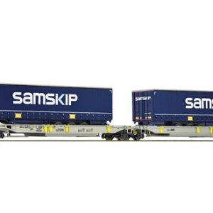 76415 AAE. dubbele draagwagen "SAMSKIP"  1:87