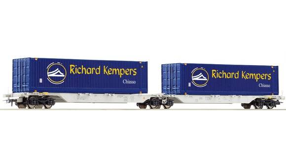 76929 AAE. dubbel-containerdraagwagon "Richard Kempers"