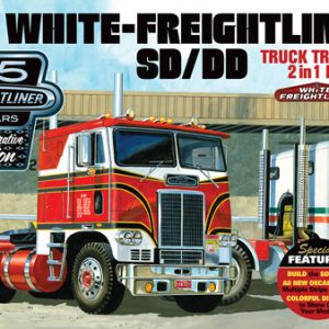 AMT 1046  White-Freightliner Truck/Tractor  SD/DD  kit  1:25
