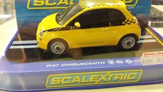 2869 Fiat 500 ,Cinquecento  Yellow , 1:32