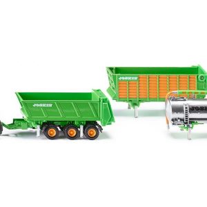 1848 Deutz-Fahr tractor m/Joskin aanhangerset  1:87