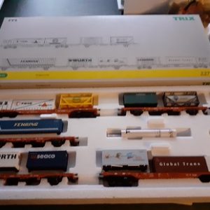 22725 DB. BR Sggoorrss 700 container trein Cargo Sprinter, m/nem