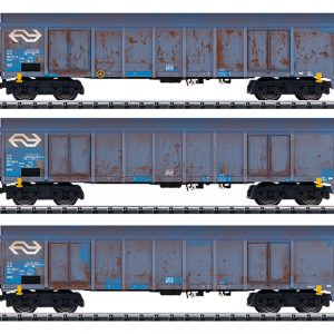 24367 NS. Hout-snipper Transport , 3 Ealnos wagens  HO.