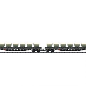 24111 AAE  lageboord wagenset met lading