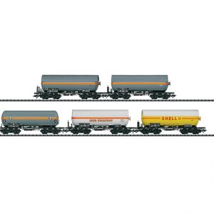 24112  EVA-VTG drukgas ketelwagenset  5 wagens