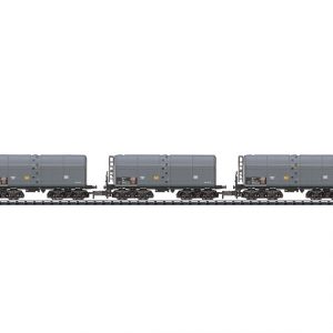 15280 DB. wagenset "Dienstketelwagen voor zware olie" 3 stuks