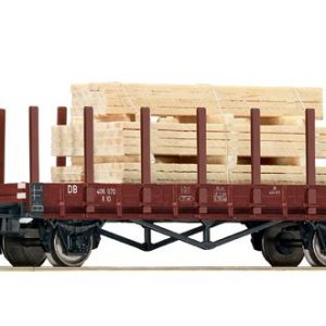 67699 DB. rongenwagen met houtlading