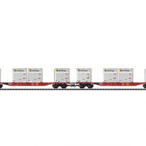 24110 DB. containerdraagwagenset "Innofreight" 2 wagens